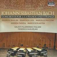 CD Concerti per 2, 3 e 4 pianoforti. Live at Amiata Piano Festival Johann Sebastian Bach Maurizio Baglini Federico Guglielmo