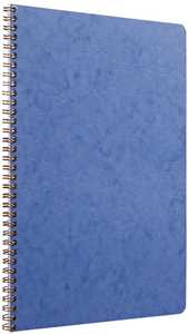 Cartoleria Quaderno Age Bag con spirale extra large a quadretti. Blu Clairefontaine