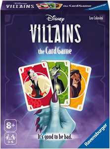 Giocattolo Ravensburger - Disney Villains, Gioco di Carte per tutta la famiglia, 8+ Anni Ravensburger