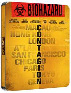 Film Contagion. Con Steelbook (Blu-ray + Blu-ray Ultra HD 4K) Steven Soderbergh
