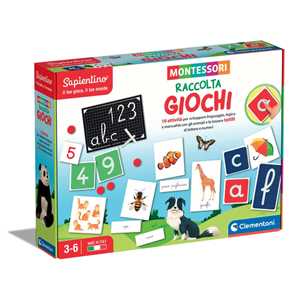 Giocattolo Montessori Raccolta giochi Clementoni