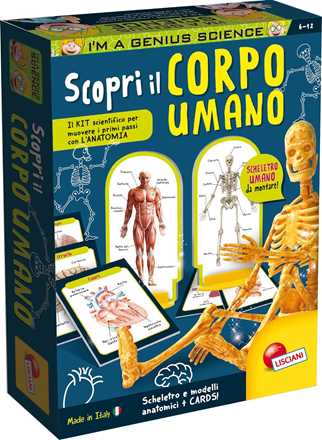 Giocattolo I'm A Genius Scopri Il Corpo Umano Lisciani