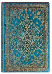 Cartoleria Taccuino Paperblanks copertina morbida Mini a righe Azzurro - 95 × 14 cm Paperblanks