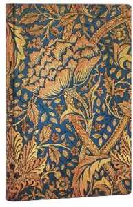 Cartoleria Taccuino Flexi Paperblanks, William Morris, Morris Danza del Vento, Mini, A righe - 9,5 x 14 cm Paperblanks