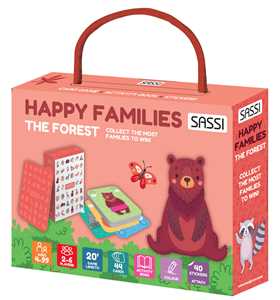 Giocattolo Card Games. Happy Families. The Forest Sassi Junior