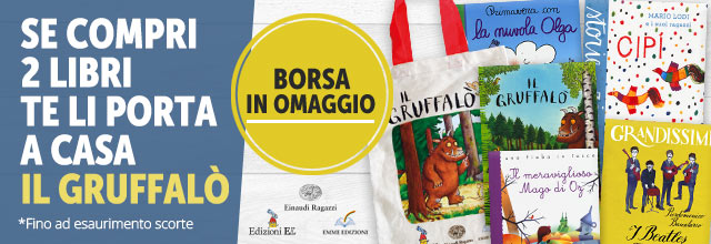 Einaudi ragazzi - Borsa del Gruffalò in omaggio