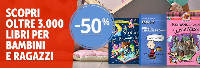 Outlet libri per ragazzi -50%