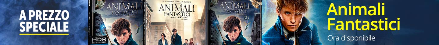 Prenota il film animali fantastici