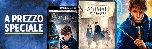 Prenota il film: Animali Fantastici e dove trovarli