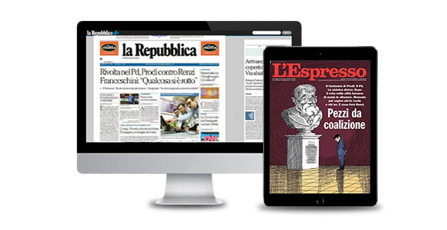 Immagine Repubblica+ e L'Espresso+