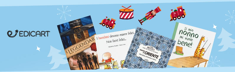 Cesto in omaggio con libri edicart