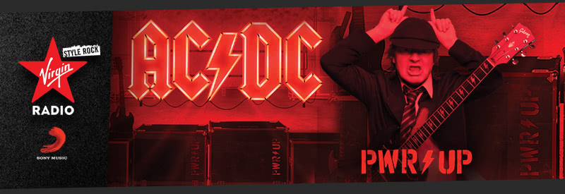 ACDC Angus Young Red Power Up Pwr Metal US Portachiavi per chitarra e plettro abbinato
