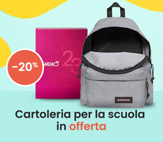 Cartoleria per la scuola -20%