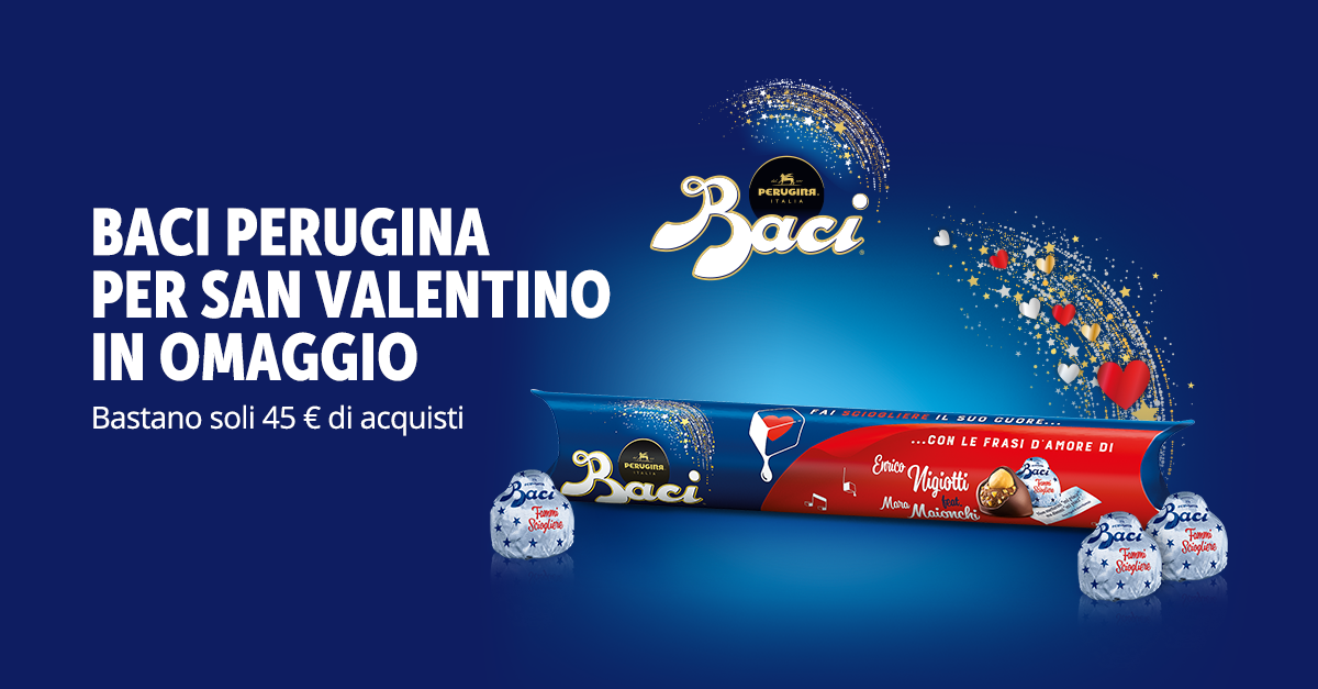 Baci Perugina In Regalo Con 45 Euro Di Acquisti