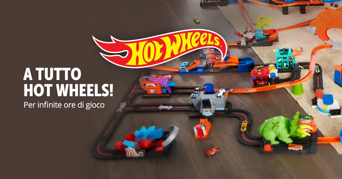 Hot Wheels macchine e piste