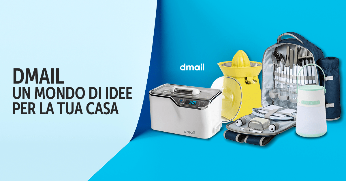 Dmail, tutti i prodotti del catalogo idee regalo