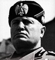 Film con Benito Mussolini