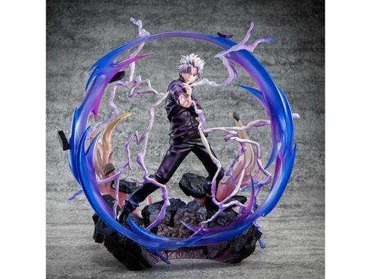 Jujutsu Kaisen Dx Pvc Statua Satoru Gojo Kyoshiki Murasaki Ver. 26 Cm Megahouse