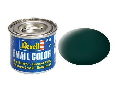 Vernice A Smalto Revell Email Color Black-Green Mat (32140) - 2