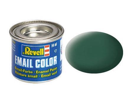 Vernice a Smalto Revell Email Color Dark Green Mat - 2