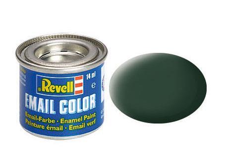 Vernice a Smalto Revell Email Color Dark Green Mat Raf - 2