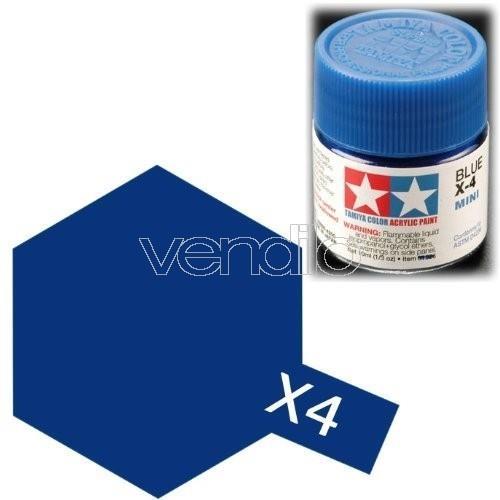 Mini X-04 Blue 10Ml Acrylic Color per Modellismo Tamiya - 2