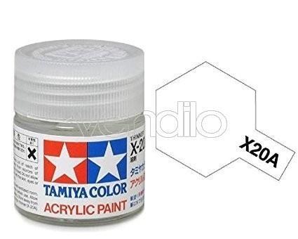 Mini X-20A Thinner 10Ml Colore Acrylic per Modellismo Tamiya