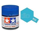 Mini X-23 Clear Blue 10Ml Acrylic Color per Modellismo Tamiya