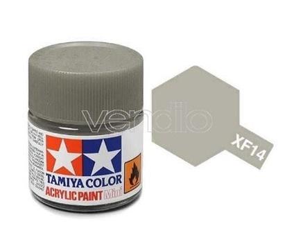 Mini Xf-14 Ja Grey 10Ml Acrylic Color Per Modellismo Tamiya