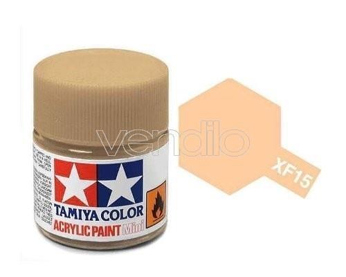 Mini Xf-15 Flat Flesh 10Ml Colore Acrylic per Modellismo Tamiya - 2