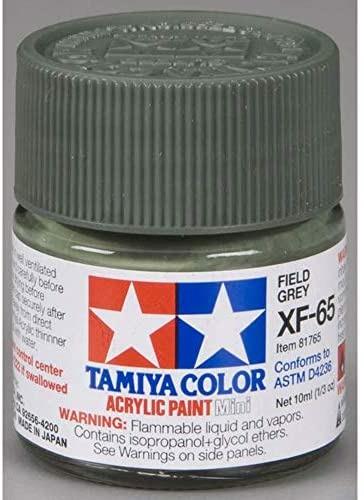 Mini Xf-65 Field Grey 10Ml Acrylic Color per Modellismo Tamiya - 3