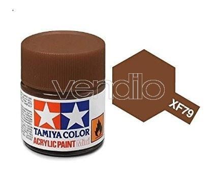 Mini Xf-79 Linoleum Deck Brown 10Ml Acrylic Color per Modellismo Tamiya