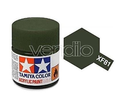 Mini Xf-81 Dark Green 2 Raf Colore Acrylic per Modellismo Tamiya - 2