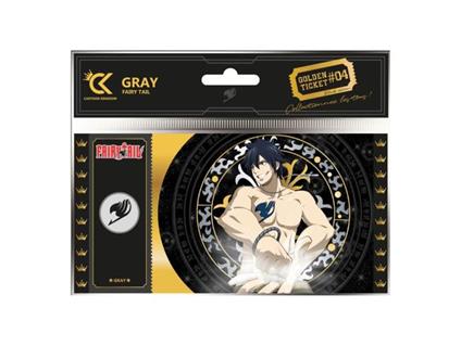 Fairy Tail Golden Ticket Black Edition -04 Gray Case Cartoon Kingdom