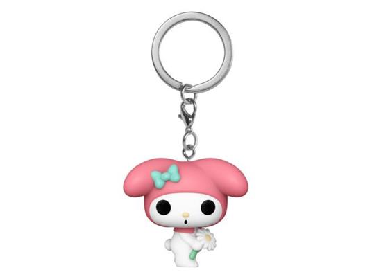 Hello Kitty Pop! Vinile Portachiavis 4 Cm My Melody (spring Time) Funko