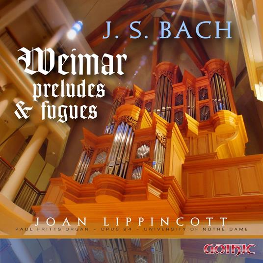 Weimar Preludes And Fugues - CD Audio di Johann Sebastian Bach
