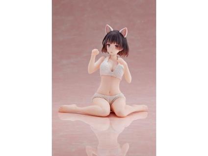 Saekano: How To Raise A Boring Girlfriend Pvc Statua Megumi Kato Cat Roomwear Ver. Taito Prize