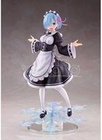 Re:zero - Starting Life In Another World Amp Pvc Figura Rem Winter Maid Ver. 18 Cm Taito Prize