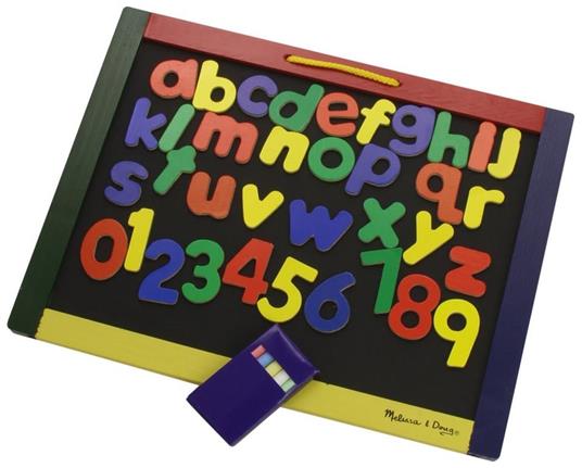 Magnetic Chalkboard and Dry-Erase Board lavagnetta e taccuino per bambini - 14