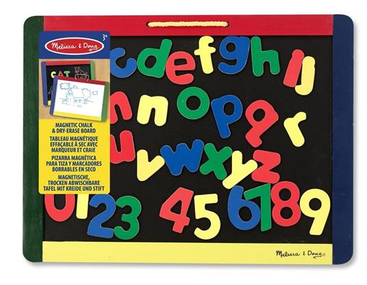 Magnetic Chalkboard and Dry-Erase Board lavagnetta e taccuino per bambini - 12