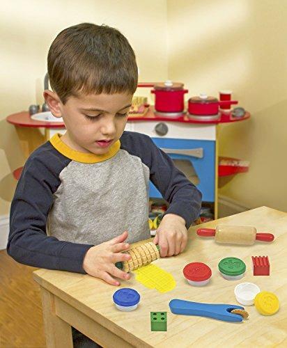 Melissa & Doug 10165 shape model kit plastilina 4 conf +5 cubi +3 forme - 3