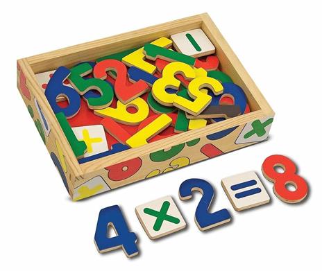Magnetic Wooden Numbers - 5