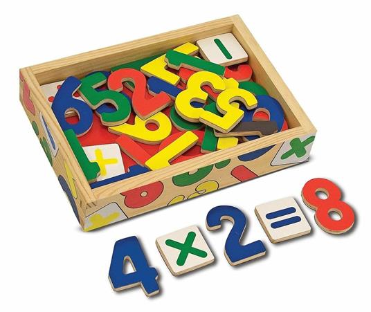 Magnetic Wooden Numbers - 10