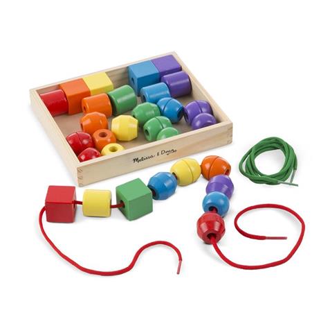 Primary Lacing Beads giocattolo per lo sviluppo delle abilità motorie