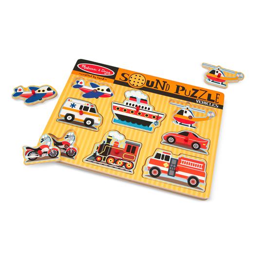 Vehicles Sound Puzzle Puzzle con formine 8 pezzo(i) - 4