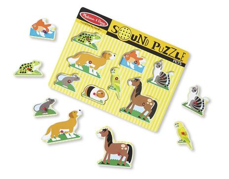 Sound Puzzle Pets Puzzle con formine 8 pezzo(i) - 9