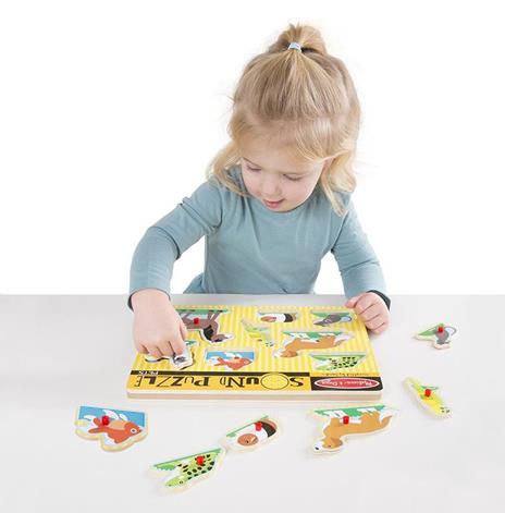 Sound Puzzle Pets Puzzle con formine 8 pezzo(i) - 10