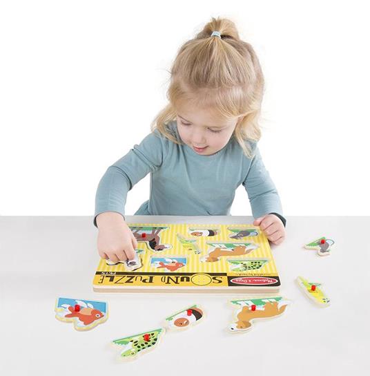 Sound Puzzle Pets Puzzle con formine 8 pezzo(i) - 10