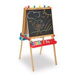 Deluxe Wooden Standing Art Easel cavalletto Nero