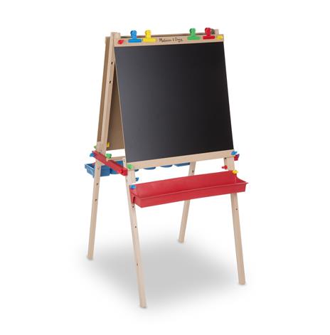 Deluxe Wooden Standing Art Easel cavalletto Nero - 5